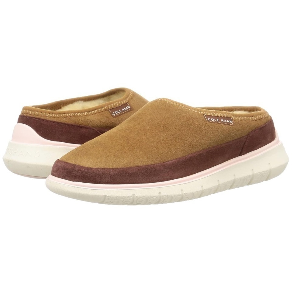 Cole Haan Generation ZEROGRAND Shearling Slipper Slip-On size 5.5B